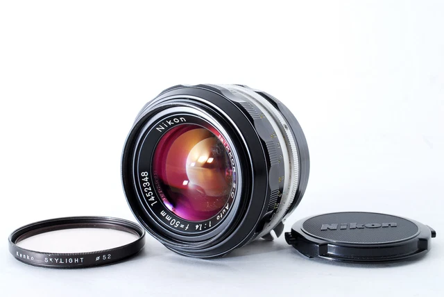 [ Exc+++++ ] NIKON NIKKOR-S.C Auto 50mm f/1.4 Ai Converted MF Lens From JAPAN＃82