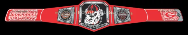 Georgia Bulldog National Championship Title Belt With Updated Logo 2022