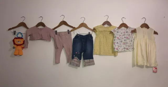 Bundle Of Baby Girls Clothes Age 6-9 Months Next H&M M&S Mothercare