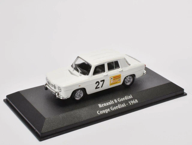 Miniature Renault 8 Gordini 1964 à L'échelle 1/43 - Marque Mondo Motors - Métal, Neuve En Boîte