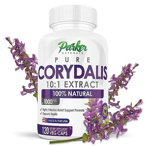 Pure Corydalis Natural Relief to Alleviate Minor Aches Extract - 1,000 Mg Per...