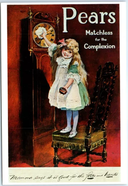 Postcard - Pears Matchless for the Complexion