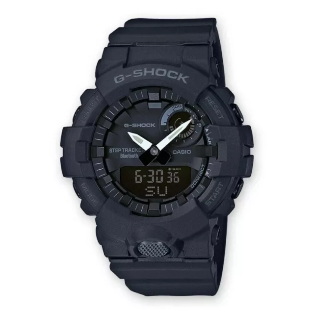 Montre Originale Casio G-Shock Noir GBA-800-1AER Dual Temps avec Garantie