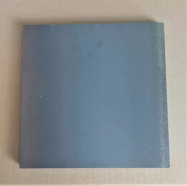 Steel Base Plate / Sheet, 10mm Thick - 200mm x 200mm x 10mm Square. Baseplate