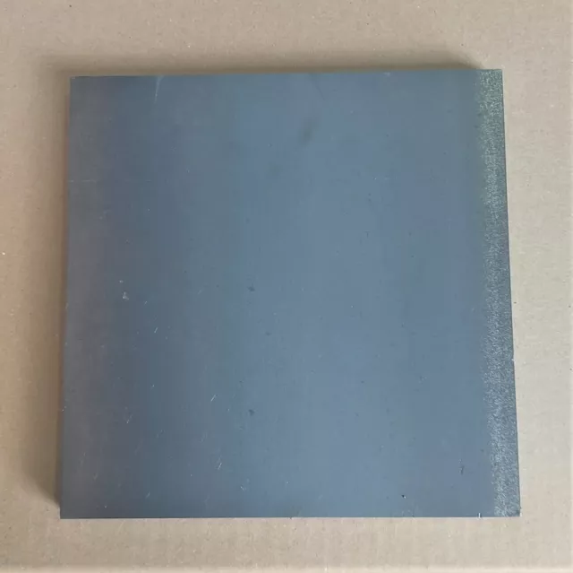 Steel Base Plate / Sheet, 12mm Thick - 200mm x 200mm x 12mm Square. Baseplate