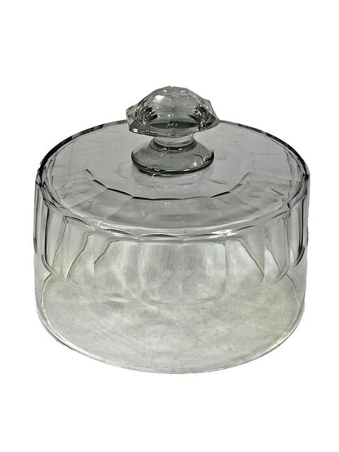 Cloche à Fromage Ancienne En Verre épais - Meisenthal - Vintage