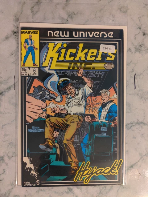 Kickers Inc. #6 9.4 Marvel Comic Book E54-83
