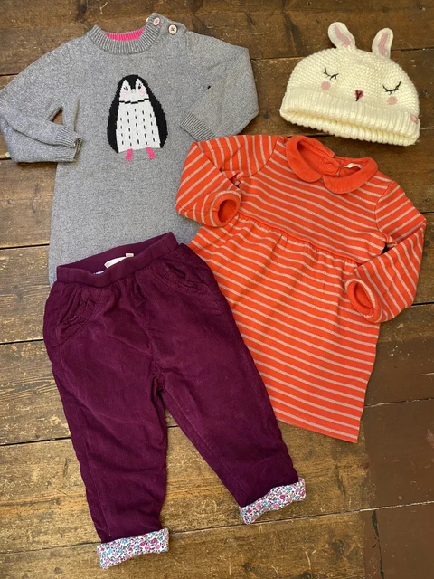 Baby girls bundle 12-18 months Joules Boden jojo maman bebe dresses trousers hat