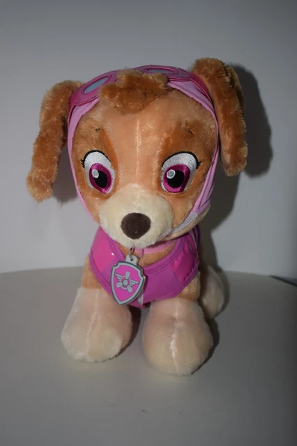 BUILD A BEAR Workshop Skye Paw Patrol Dog Plush Pink Outfit No Sound $4