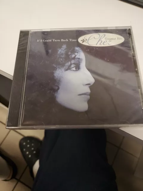 Cher "If I Could Turn Back Time Cher's Greatest Hits" CD Sealed. Geffen Records.