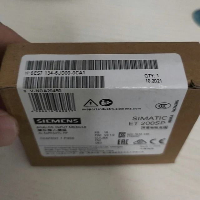 1PCS Unopened New Siemens 6ES7134-6JD00-0CA1 PLC Module 6ES7 134-6JD00-0CA1