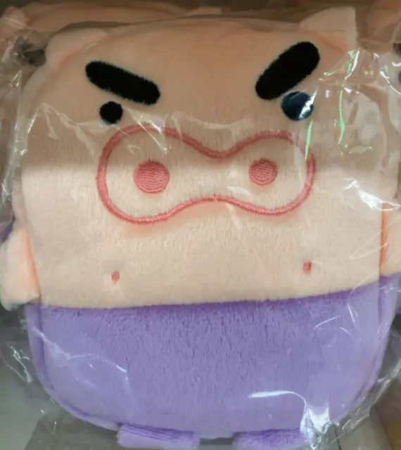 Lápiz Shin-chan Pochakoro Bolsa BuriBuriZaemon Estuche de Peluche Nuevo Japón