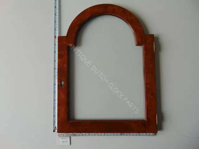 Door With Hinges And Glass For Dutch Warmink Grandfather Clock