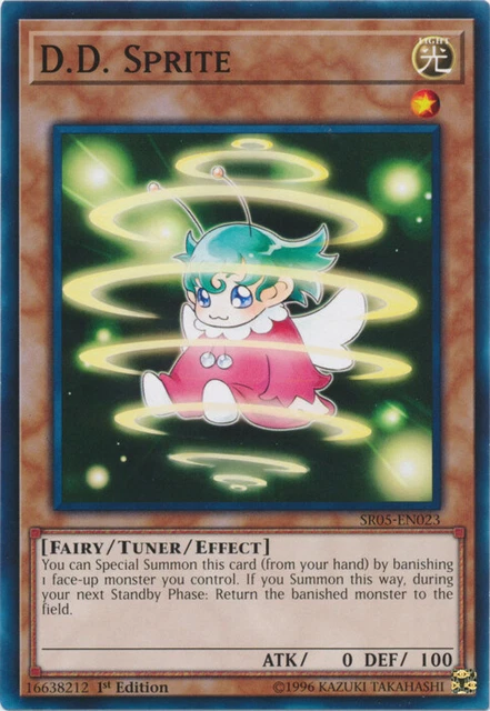 Yugioh! D.D. Sprite - SR05-EN023 - Common - 1st Edition Near Mint, English