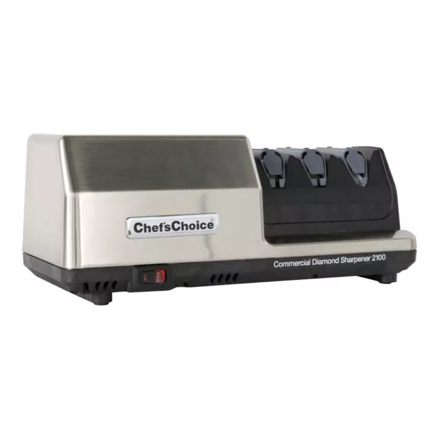 Chef's Choice 2100 Commercial Edge Select Diamond Hone Electric Knife Sharpener