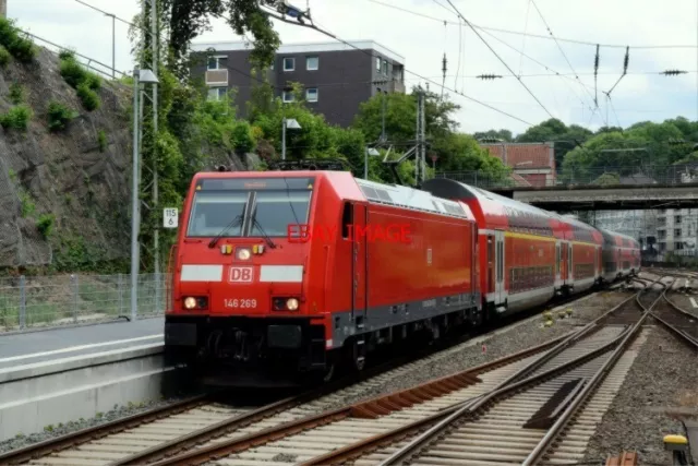 Photo  German Rly - 146 269   Db Adtranz Class 146.2 Bo-Bo No.146 269 On A Dortm