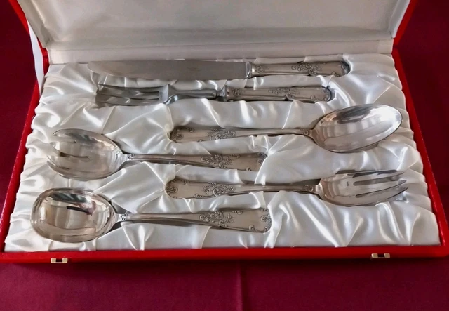 12 Cuillères Dessert/café Métal Argenté François Frionnet Louis XV 14 Cm