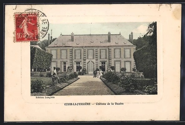 77-OZOIR LA FERRIERE-CHATEAU DE LA DOUTRE-N T2412-D/0017