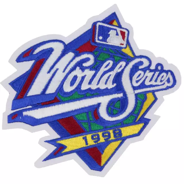 1998 MLB World Series Logo Jersey Sleeve Patch New York Yankees San Diego Padres