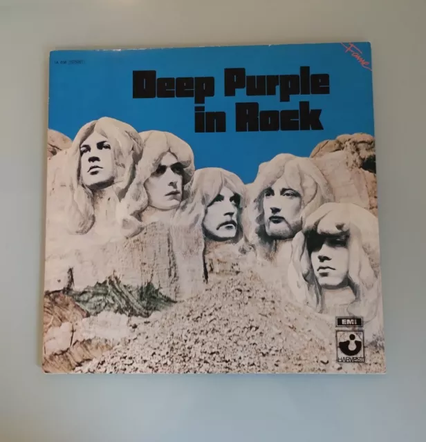 DEEP PURPLE - In Rock (RI '88 / NL) Harvest EMI (VG+/VG) Fame Pressung