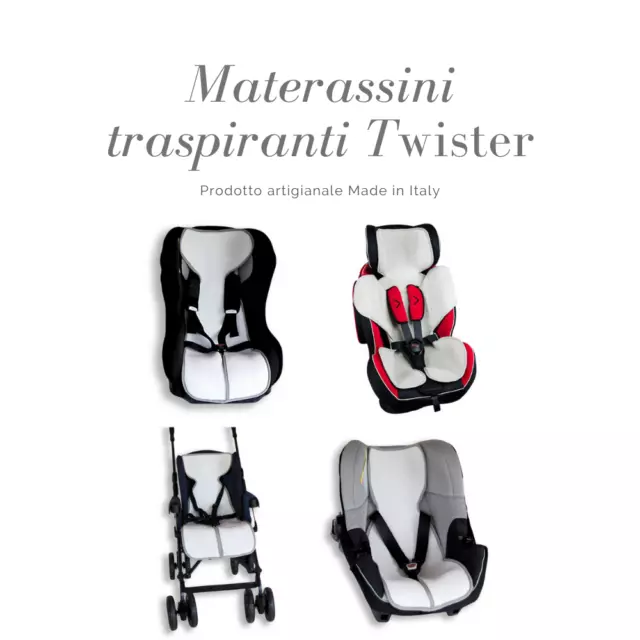 Babysanity Materassino copri seduta universale traspirante tessuto Air Mesh