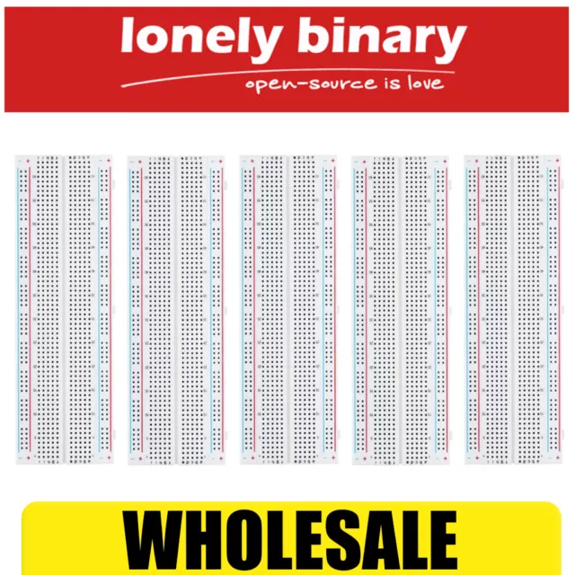 MB-102 830 Solderless Prototype PCB Breadboard For Arduino UNO R3 Raspberry PI