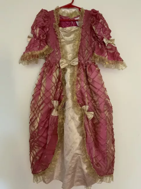 Girls Marie Antoinette dress Costume Halloween Sz 5-6 Creative Education