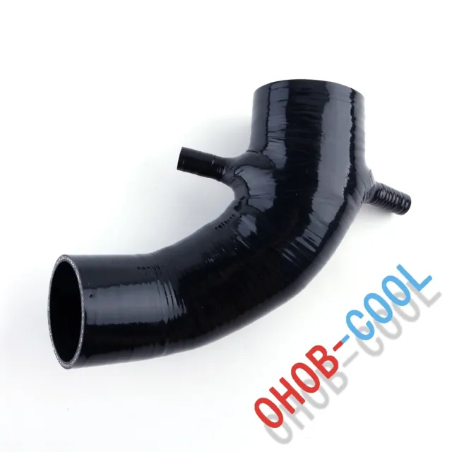For 2001-06 Honda Civic Type R EP3 K20 DC5 Induction Silicone Intake Hoses Black