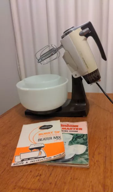 Rare Model  SUNBEAM Vintage Mixmaster 12 Speed Electric Mixer - Model MXG