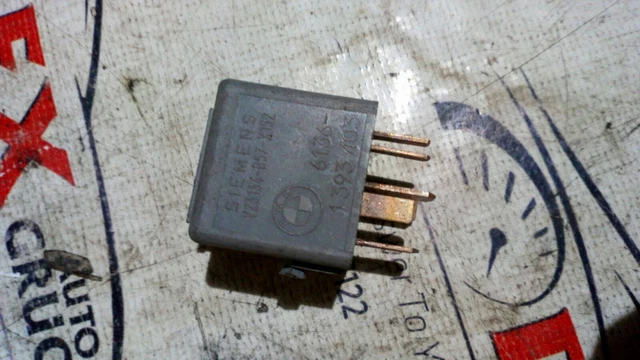 BMW E36 Z3 Grey Abs Ate Relay 61361393403 1393403 316 318 320 323 325 ...