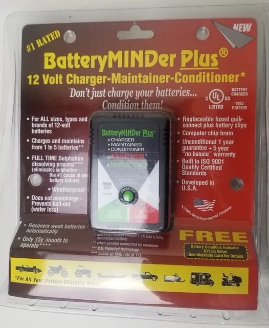 Batteryminder Plus 12117 Manual