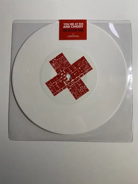 You Me At Six - Rescue Me 7” White Vinyl Sealed