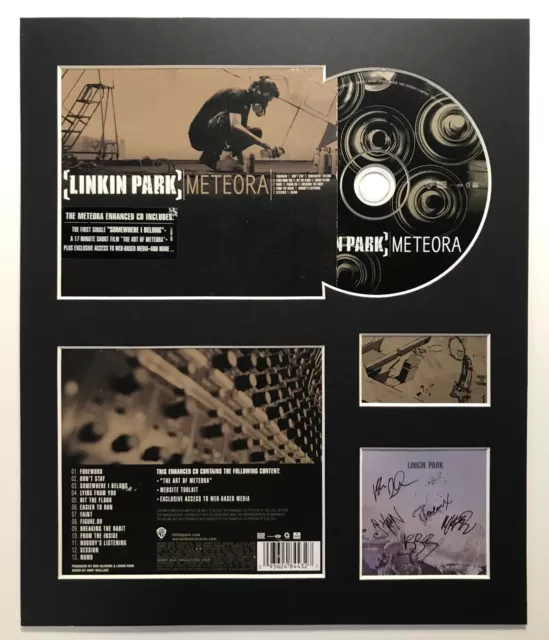 LINKIN PARK - Signed Autographed - METEORA - Album Display