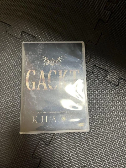 GACKT LIVE TOUR 2020 Khaos DVD CD 20th Anniversary Used Good