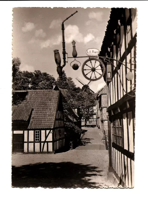 POSTCARD Aarhus, DENMARK  - The old town - 1950s?