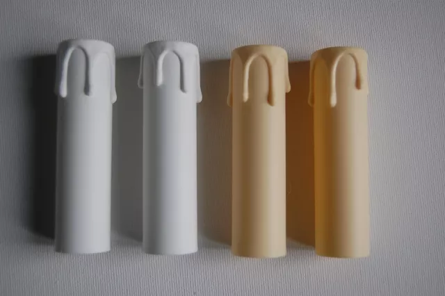 Kerzenhülsen aus Kunststoff E14 26/24mm für Kronleuchter Lüster Chandelier