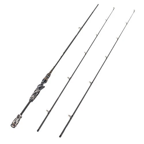 E Series - Camo Legend 2-Piece 7-Feet Casting Rod 24 Ton Carbon Fiber Baitcas...