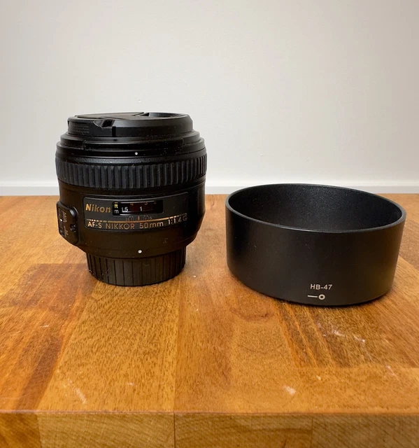 Nikon AF-S FX NIKKOR 50mm F/1.4G Standard Lens - Used