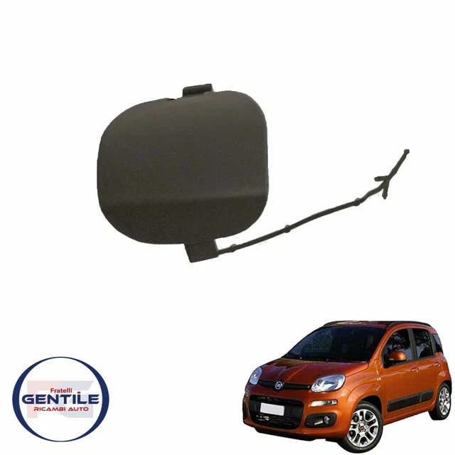 Tappo Copri Gancio Traino Per Fiat Grande Punto - Paraurti Anteriore, Ricambio ABS Non Originale - Foto 9