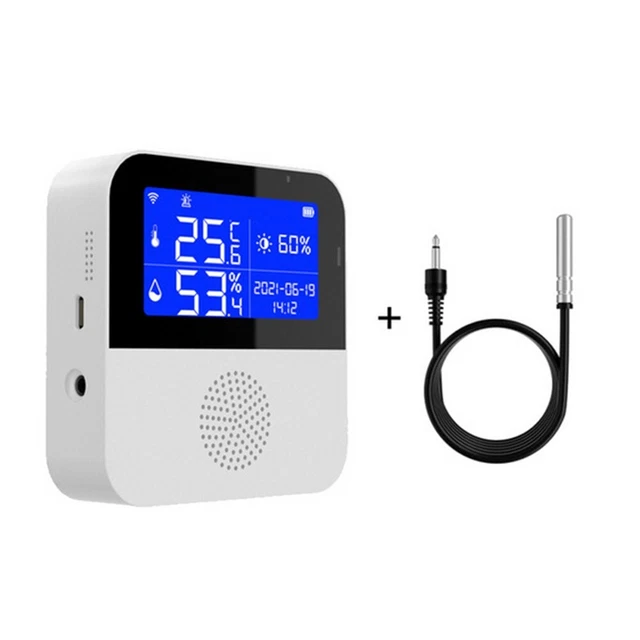 Tuya telecomando compatibile sonda sensore di temperatura per monitoraggio in tempo reale
