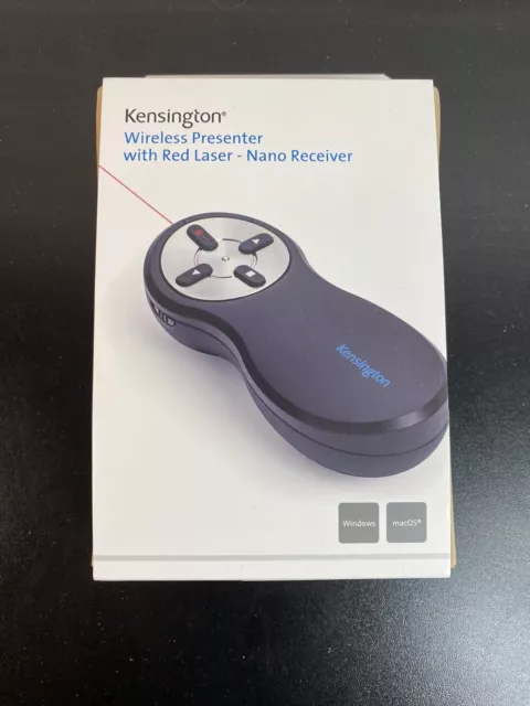 Kensington Wireless Presenter with Red Laser Pointer (K33272WW)