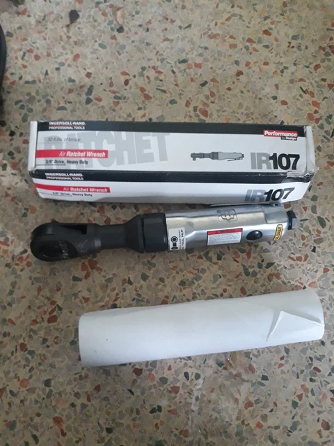 Ingersoll-Rand IR107 3/8" Drive Air Ratchet Wrench - Heavy Duty New in Box