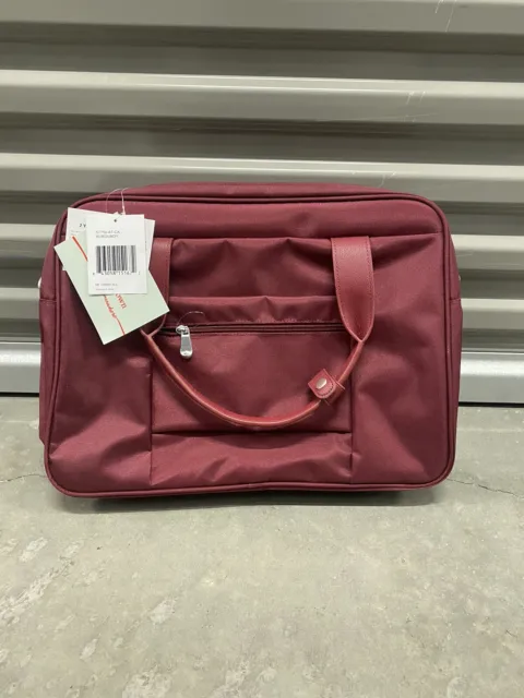 NEW Samantha Brown Essential Carry All Bag - Burgundy