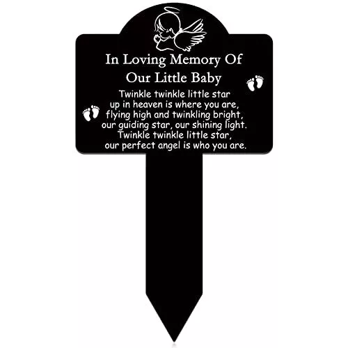 Estacas conmemorativas cementerio tumba marcadores de estaca placas conmemorativas para...