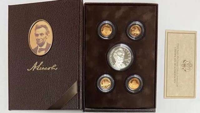 2009 Lincoln Coin & Chronicles Set in Original Government Packaging Proof