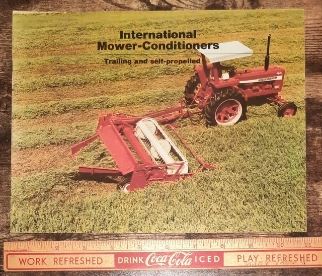 INTERNATIONAL HARVESTER MOWERCONDITIONERS Trailing/ SelfPropelled