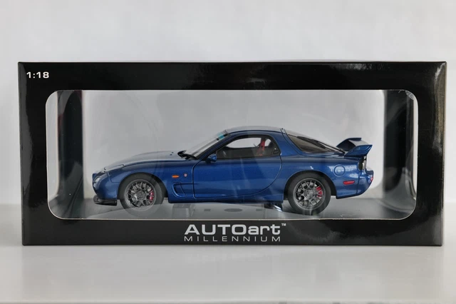 Miniature Otto Mazda RX-7 FD Type R Bathurst 1999 - 1/18 Résine Jaune - Neuve