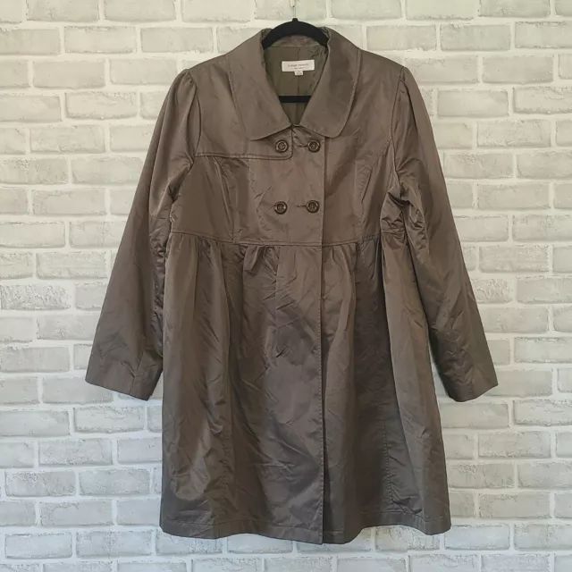 Liz Lange Maternity Trenchcoat Jacket Size XXL