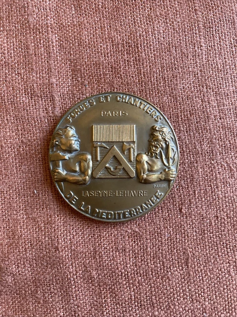 MINES ET FORGES Médaille, Fonderie et Forge de l'Horme fme_781892 Médailles