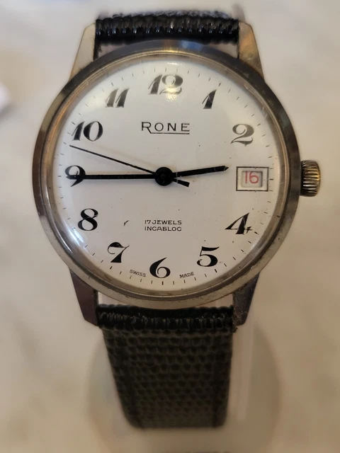 RONE MENS WRISTWATCH 17 Jewels £49.99 - PicClick UK